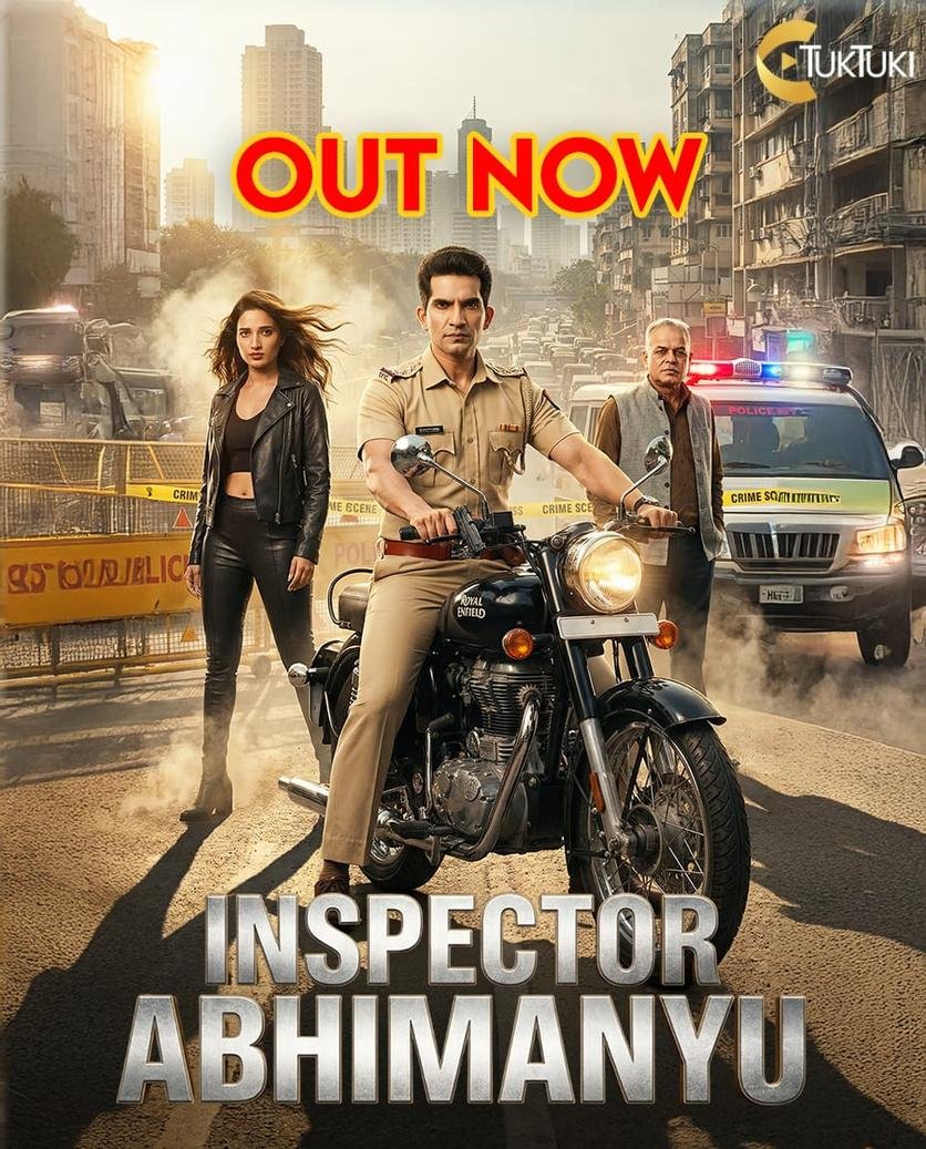 Inspector Abhimanyu release poster — TukTuki