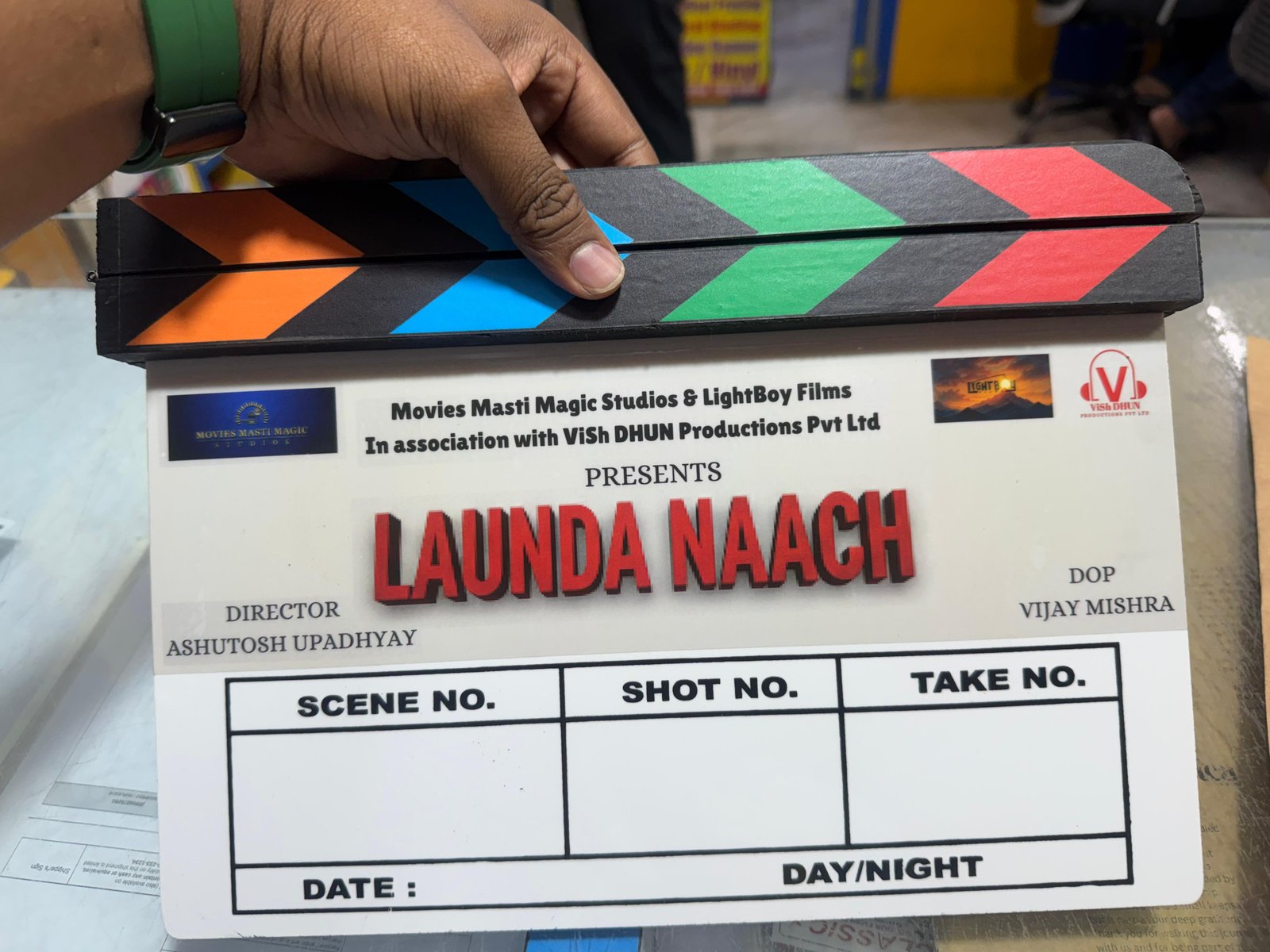 Launda Naach clapper — ViSh Dhun production